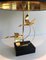 Flight of Wild Geese Lamp in Brass, Image 7
