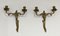 Bronze Wall Lights, Set of 2, Image 1