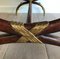 Patinated and Golden Carved Wooden Coffee Table from Maison Hirch, Image 6