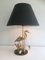 Brass Heron Table Lamp, 1970s, Image 1