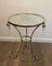 Brass Pedestal Table in the Style of Maison Jansen 2