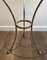 Brass Pedestal Table in the Style of Maison Jansen 4