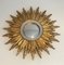 Sun Mirror in Golden Resin, Image 9
