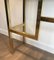 Brass Console with Black Marble Top in the style of Guy Lefèvre for Maison Jansen 7