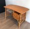 Rattan Desk Attributed to Audois Minet 9