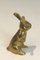 Small Brass Rabbit Sculpture, 1970s 6