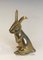Small Brass Rabbit Sculpture, 1970s 9