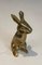 Small Brass Rabbit Sculpture, 1970s 8