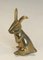 Small Brass Rabbit Sculpture, 1970s 2