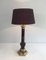 Lámpara de mesa atribuida a Cristal & Bronze Paris, años 40, Imagen 9