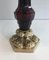 Lámpara de mesa atribuida a Cristal & Bronze Paris, años 40, Imagen 7