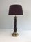 Lámpara de mesa atribuida a Cristal & Bronze Paris, años 40, Imagen 1