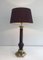 Lámpara de mesa atribuida a Cristal & Bronze Paris, años 40, Imagen 4
