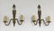 Louis XVI Style Sconces in Bronze, Set of 2, Image 1