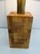 Straw Marquetry Table Lamp, 1950s 8