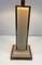 Travertine and Golden Chrome Table Lamp 5