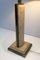 Travertine and Golden Chrome Table Lamp 8