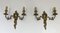 Louis XV Style Wall Lights in Bronze, Set of 2 9