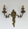 Appliques Murales Style Louis XV en Bronze, Set de 2 2