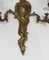 Lámparas de pared estilo Luis XV de bronce. Juego de 2, Imagen 6