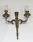 Louis XVI Style Wall Lights in Bronze, Set of 2 2