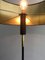 Black & Brass Lacquered Metal Parquet Floor Lamp, Image 2