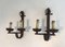 Wrought Iron Sconces, Set of 3 4