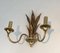 Palm Tree Sconces in Bronze & Brass in the Style of Maison Charles, Set of 2 3