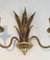 Palm Tree Sconces in Bronze & Brass in the Style of Maison Charles, Set of 2 6