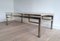 Brushed Steel & Brass Coffee Table by Guy Lefèvre for Maison Jansen, Image 6