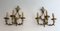 Louis XV Style Sconces with 3 Arms, Set of 2 1