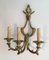 Louis XV Style Sconces with 3 Arms, Set of 2 3