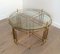Round Brass Coffee Table in Neoclassical Style from Maison Baguès 3