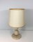 Travertine & Brass Table Lamp 6