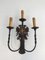 Wrought Iron Candleholder Sconces, Set of 2, Image 3