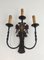 Wrought Iron Candleholder Sconces, Set of 2 4