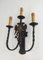 Wrought Iron Candleholder Sconces, Set of 2 5