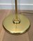 Parquet Floor Lamp in Golden Brass & Acrylic Glass 8