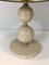 Travertine and Brass Lamp, 1970s 8