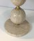 Travertine and Brass Lamp, 1970s 9