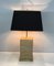 Stone and Brass Table Lamp, 1970s, Image 4