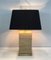 Stone and Brass Table Lamp, 1970s 6