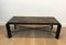 Steel and Wrought Iron Coffee Table with Lava Stone Tray 2