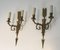 Large Wall Lights with Quiver, Arrow and Eagle Head, 1920s, Set of 2, Image 3
