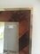 Wood and Brass Marquetry Mirror 7