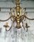 Bronze and Crystal Chandelier in the style of Maison Baguès 3