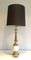 Large Ceramic and Bronze Lamp in the style of Maison Charles, 1960s, Image 2