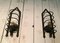 Wrought Iron Cage Wall Lights, 1950s, Set of 2, Image 2