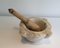 Marble Mortar and Pestle, 18th-Century, Set of 2, Image 2