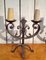 Wrought Iron Lamps, 1950s, Set of 2 4